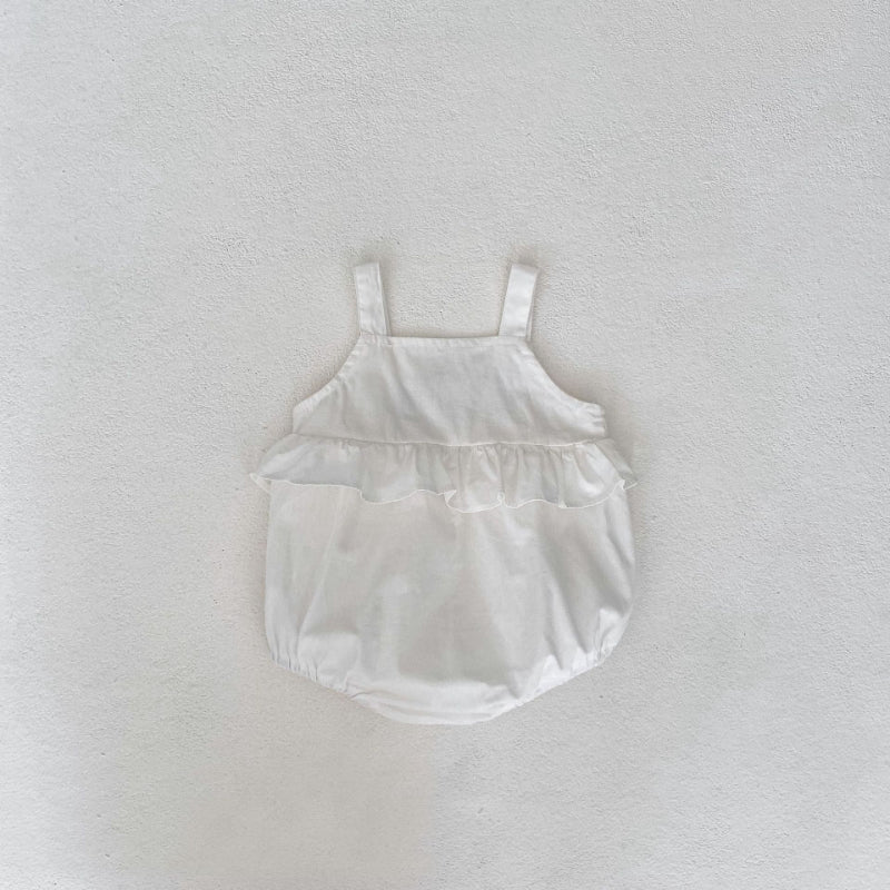 【BABY】夏新作 刺繍キャミロンパースSK090305