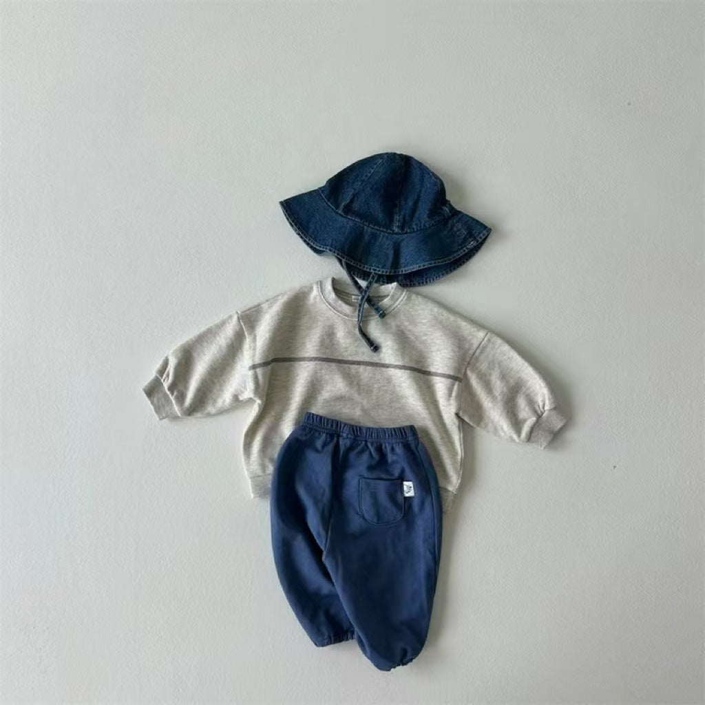 【BABY&KID】韓国風 シンプル系セットアップSK020919