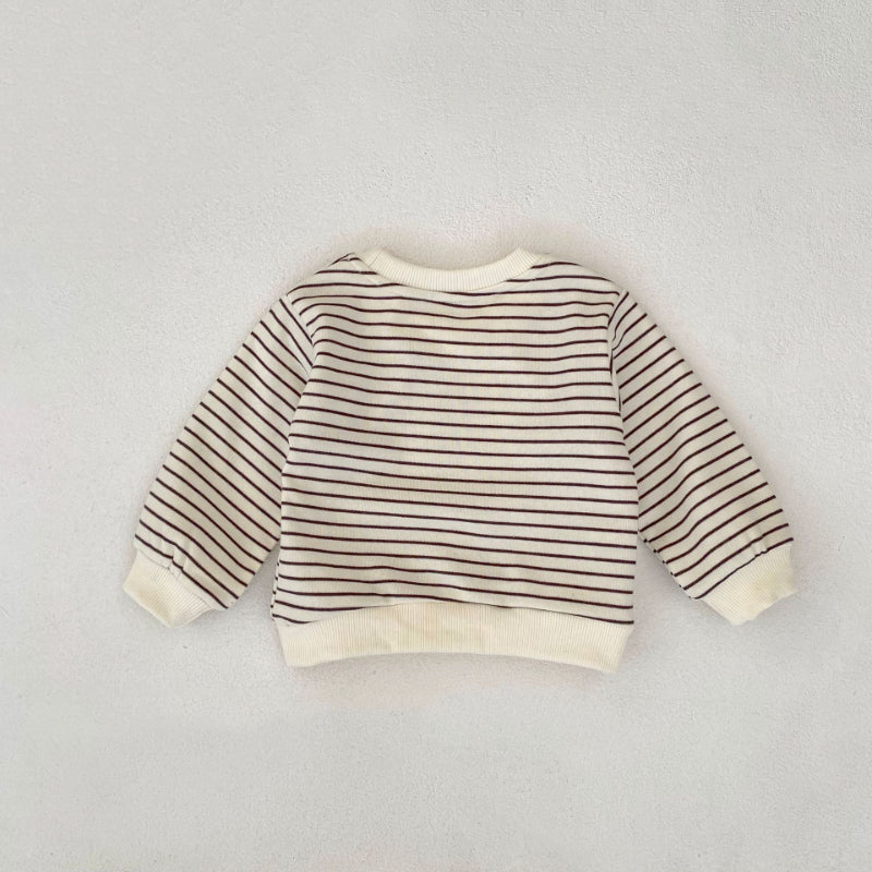 【BABY&KID】ボーダースウェットプルオーバーSK100631