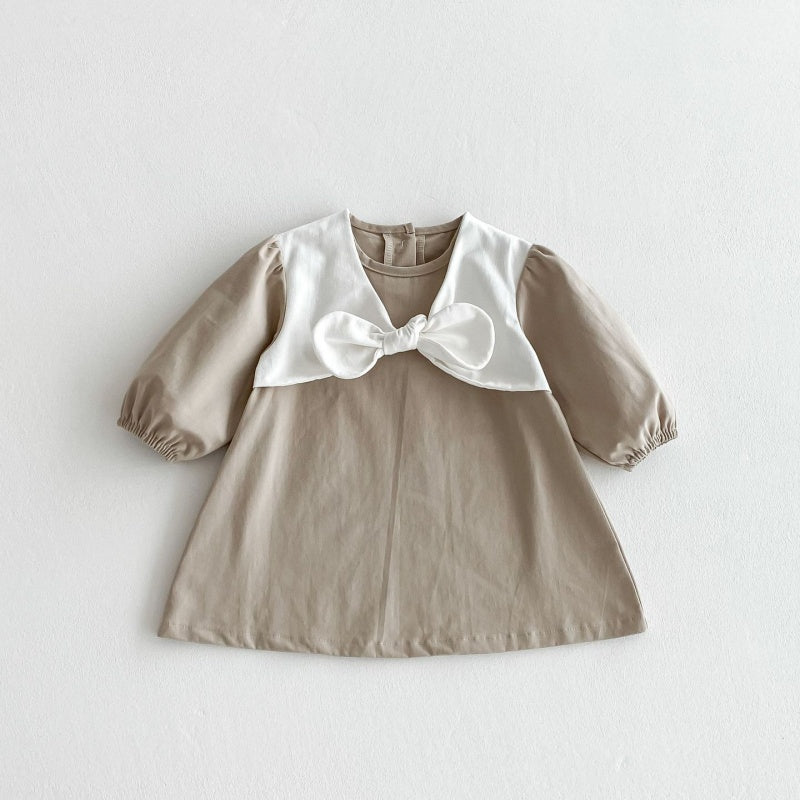 【BABY&KID】蝶結び付きワンピースSK050804