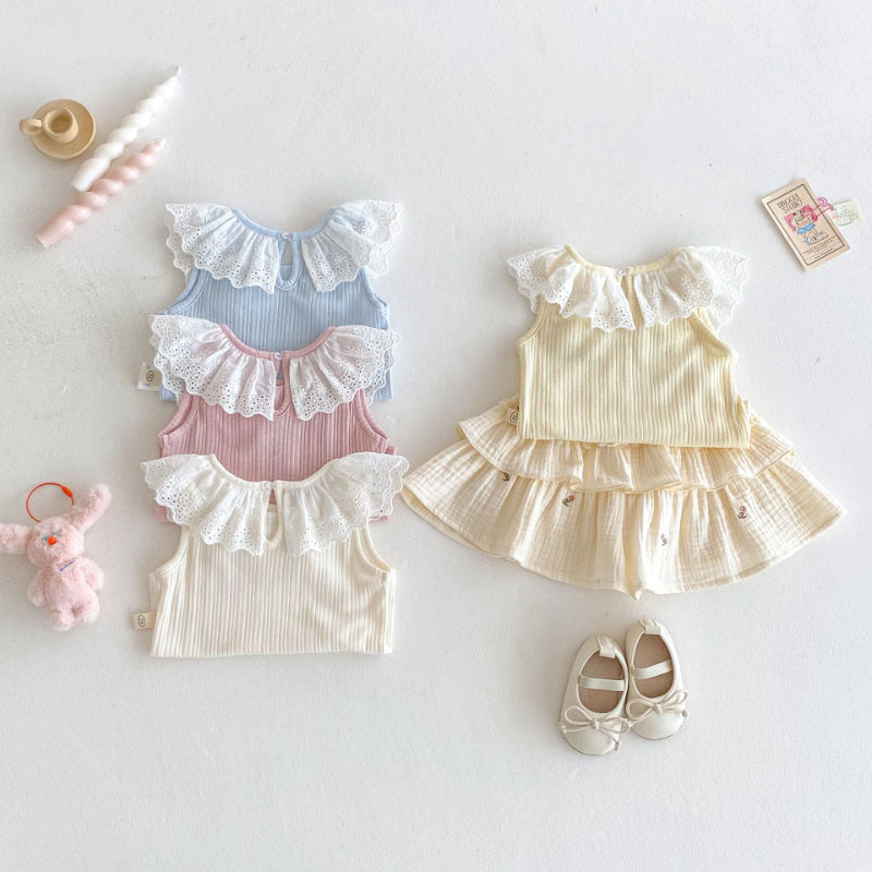 【BABY&KID】夏新作 刺繍カラーシャツ、バルーンパンツSK080617