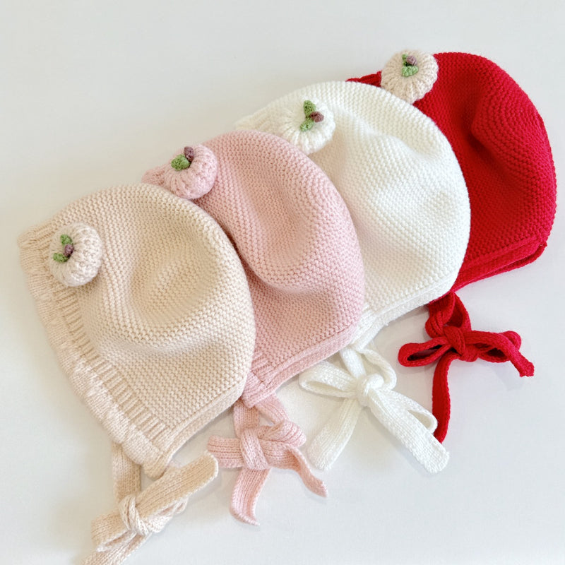 【HAT】ダブルパンプキン波型ニット帽子SK101606