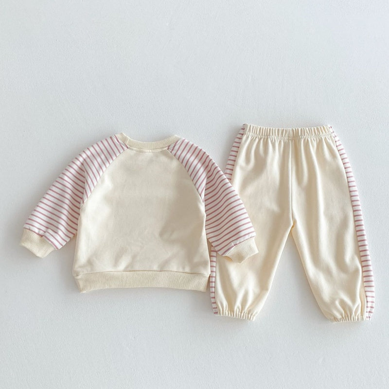 【BABY&KID】HAPPY DAY可愛いセットアップSK032208
