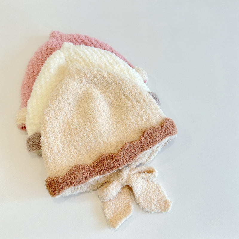 【HAT】波型ひも付き防寒帽子SK101609