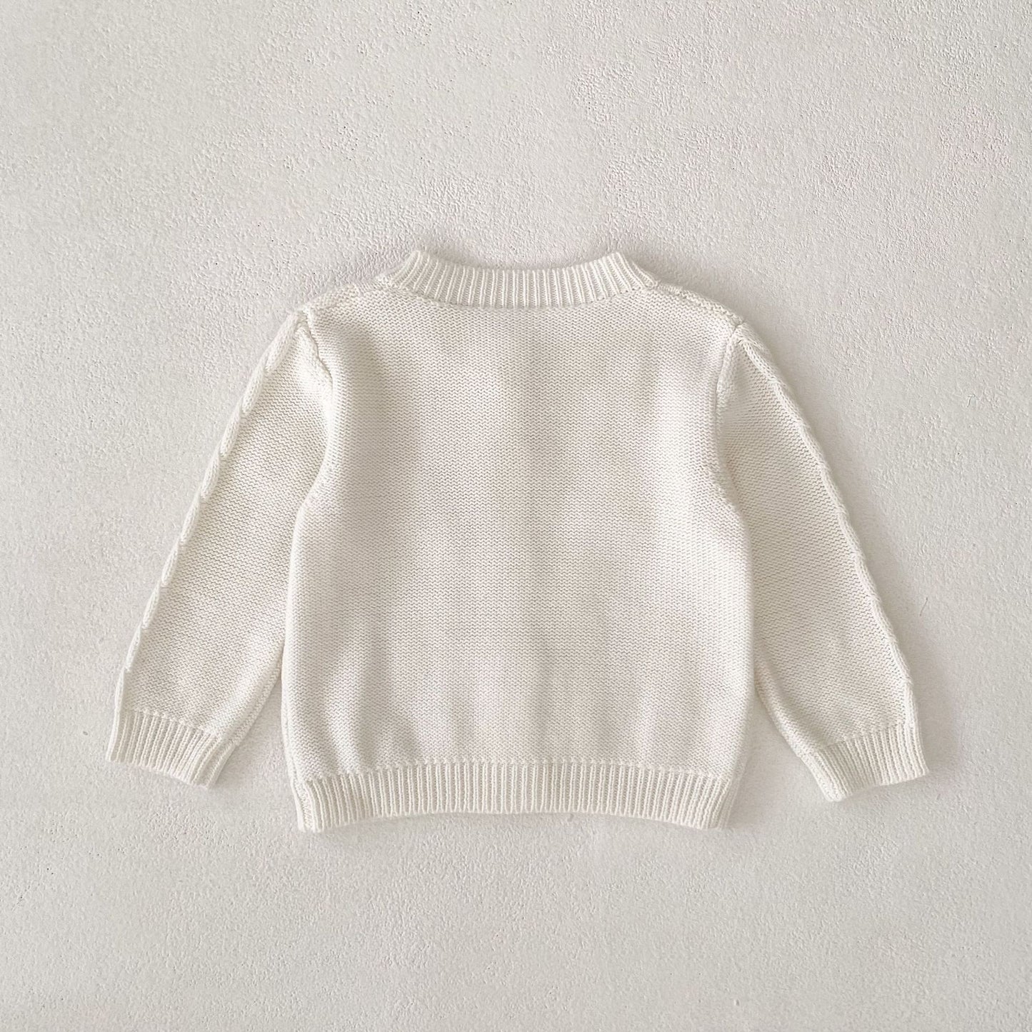 【BABY】フラワーニットカーディガンSK100617