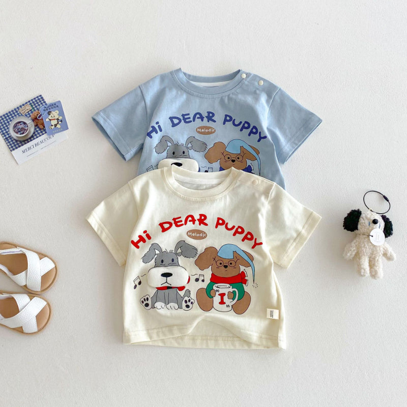 【BABY&KID】夏新作 HIDEARPUPPY可愛いTシャツSKO71209