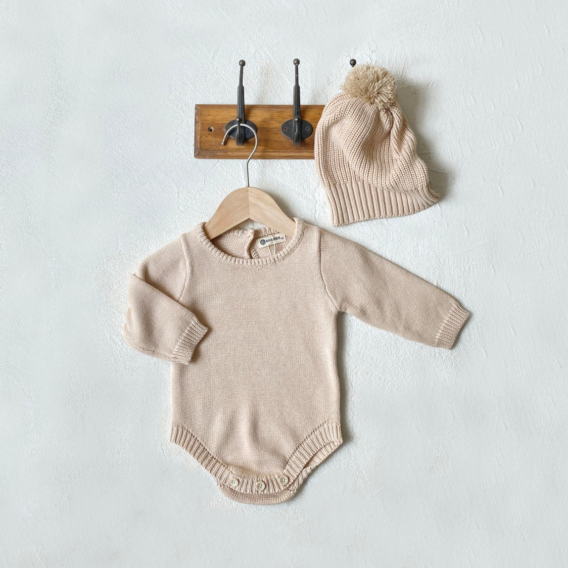 【BABY】冬新作ニット長袖ロンパースSK11318
