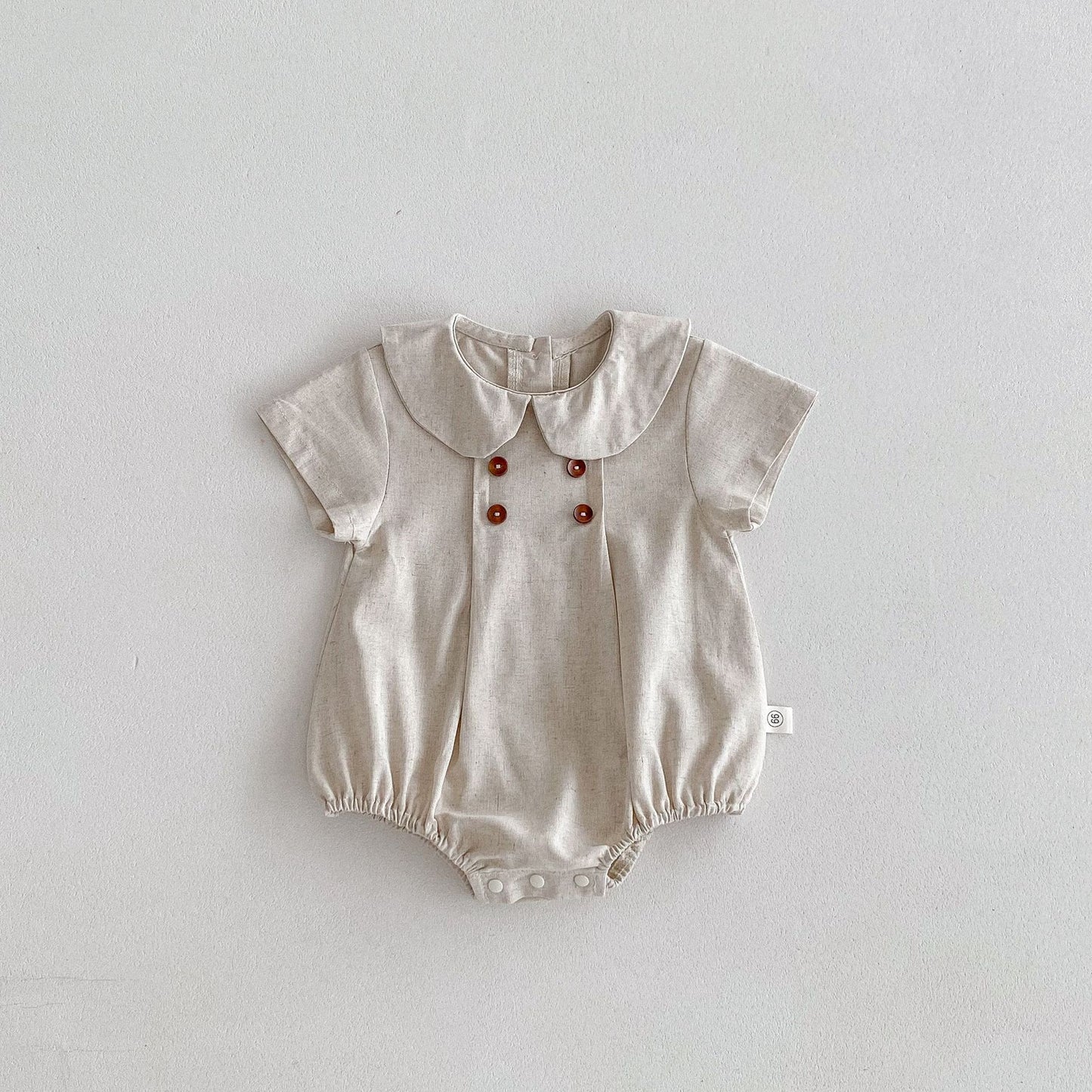 【BABY】夏新作 ストライプ、無地ロンパースSK062908