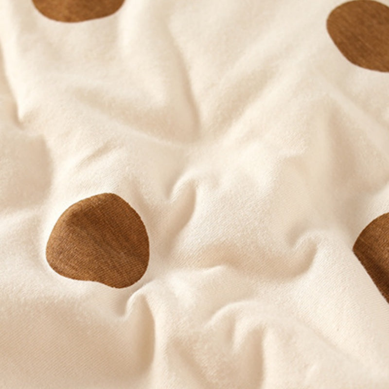 【BABY】New Winter Apple & Bear Quilted Coverall & Hat SK108207