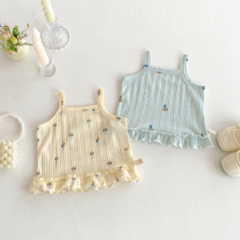 【BABY&KID】夏新作 風船柄キャミセットアップSK070209