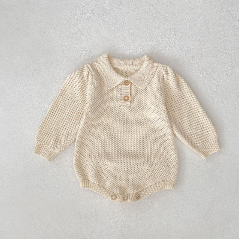 【BABY】ニット長袖ロンパースSK093022