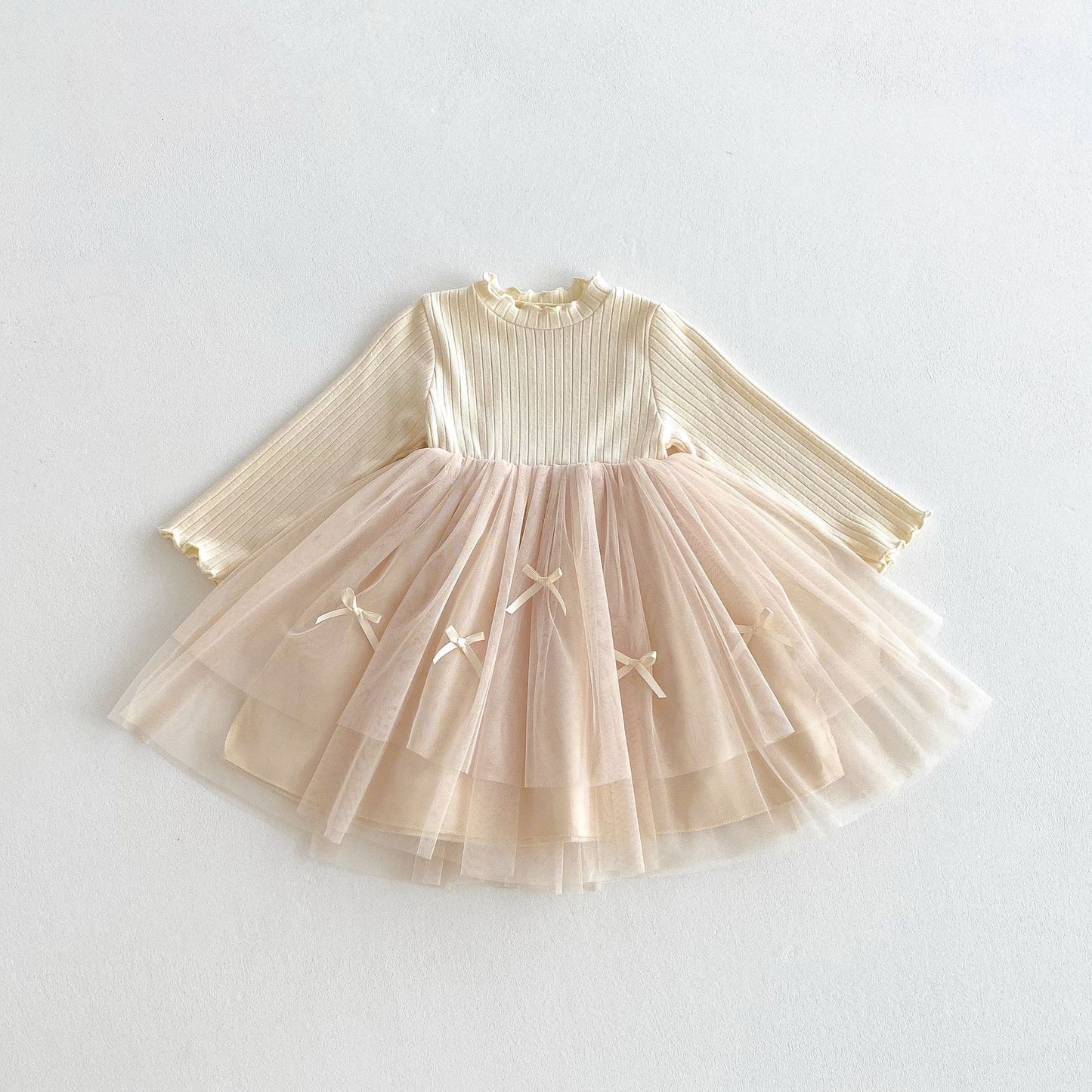 【BABY&KID】リボン付きワンピースSK030708