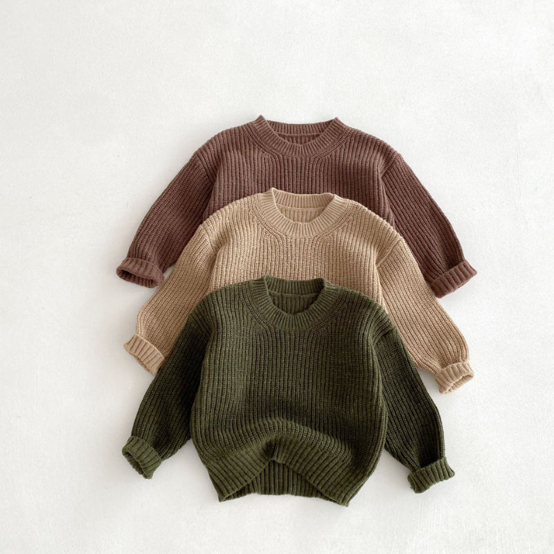【BABY&KID】無地ニットセーターSK092932
