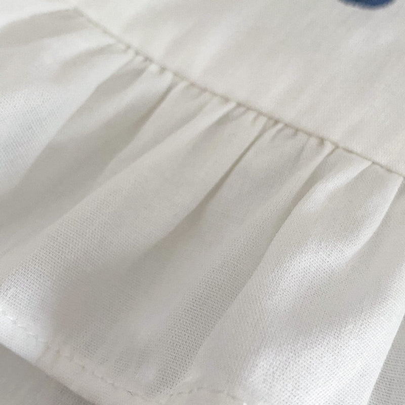 【BABY】夏新作 刺繍キャミロンパースSK090305