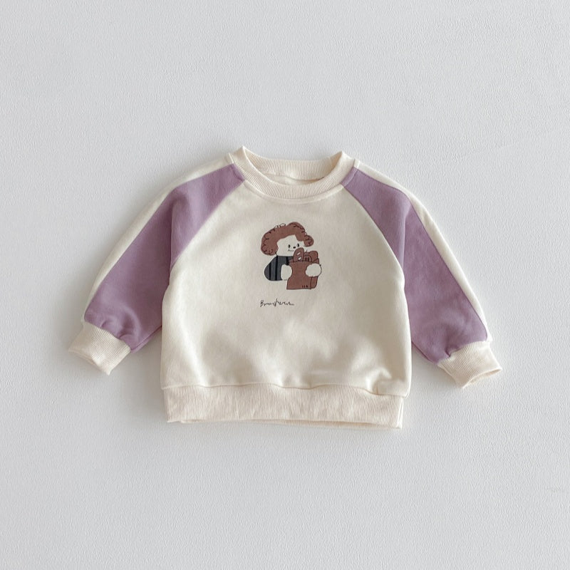 【BABY&KID】カートゥーンカジュアルセットアップSK092708