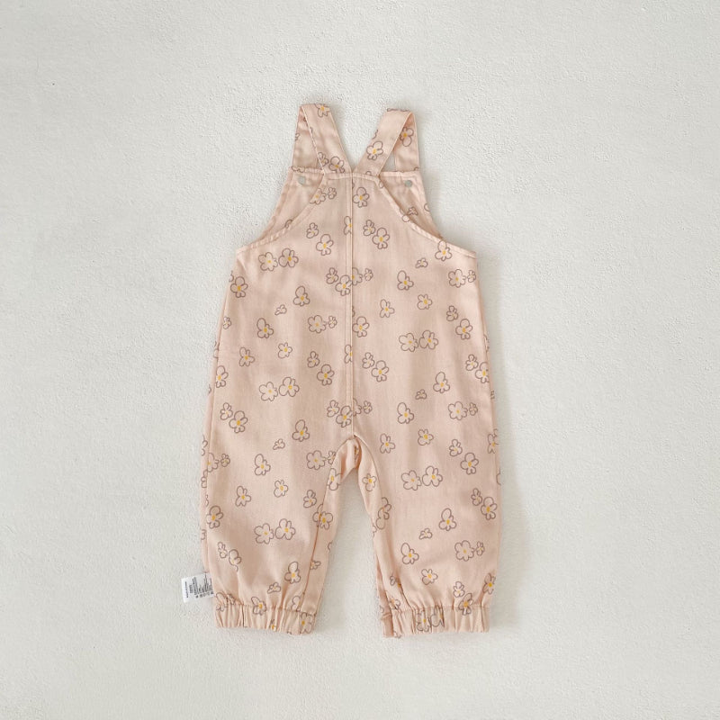 【BABY&KID】小花柄サロペットSK100626