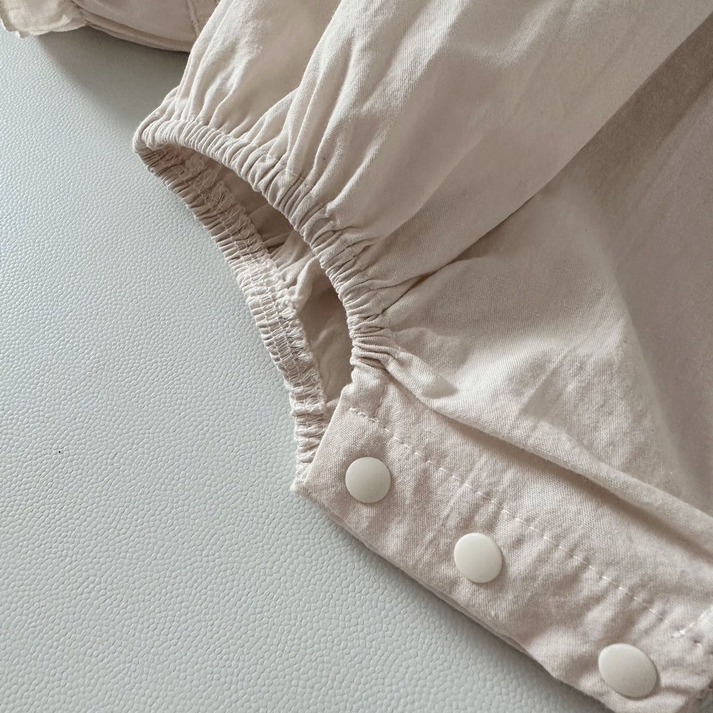 【BABY】花柄刺繡ロンパースSK022605