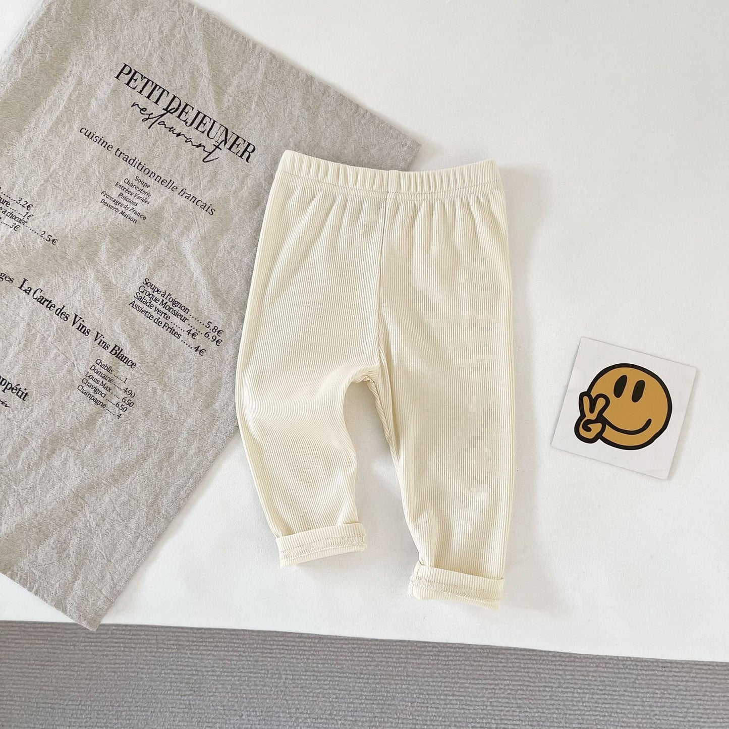 【BABY】シンプルリブレギンス 全7種類SK052304