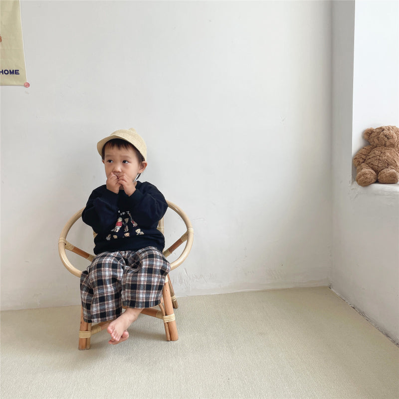 【BABY&KID】韓国風くまスウェットSK101547