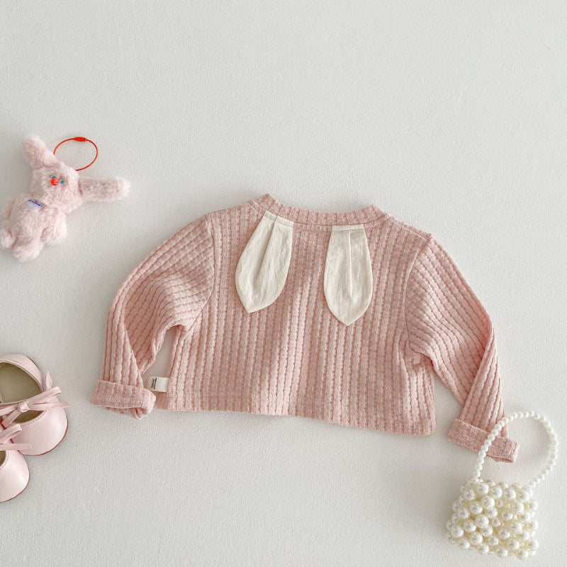 【BABY&KID】夏新作 リボン付きカーディガン、クリームローズワンピースSK070514