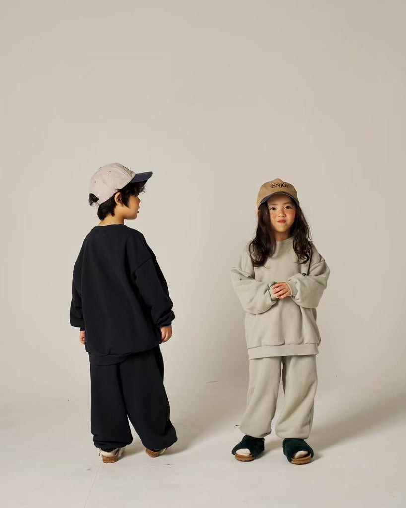 【BABY&KID】英字ロゴセットアップSK020920