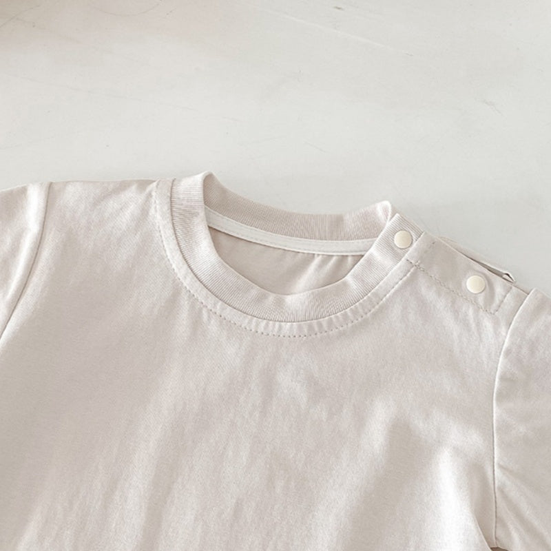 【BABY】夏新作 ライオンサロペット&TシャツSK090614