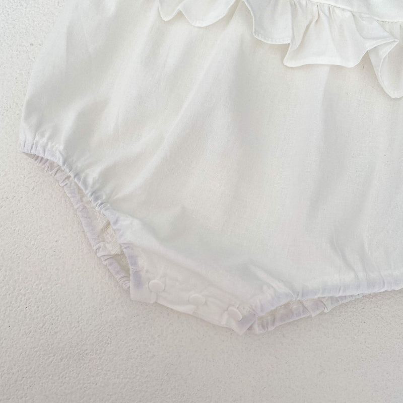 【BABY】夏新作 刺繍キャミロンパースSK090305