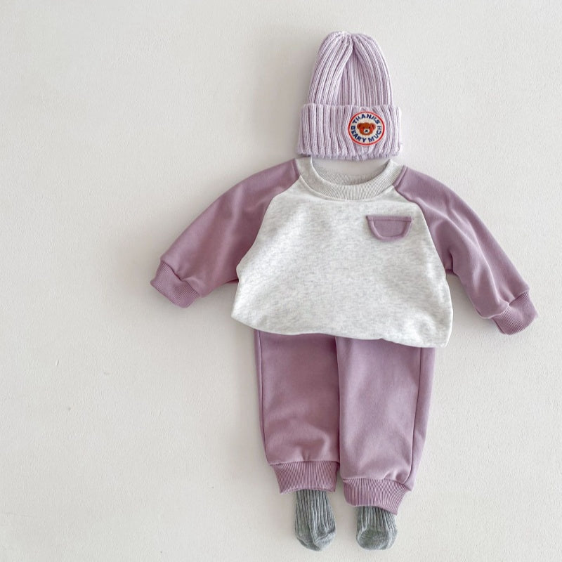 【BABY&KID】韓国風 カジュアルオシャレセットアップSK032211
