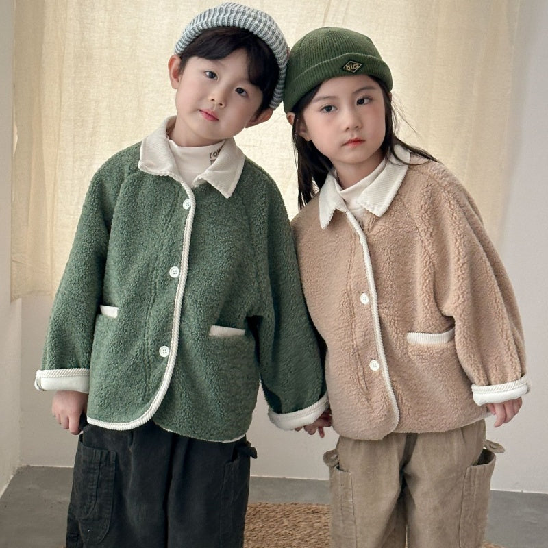 【BABY&KID】冬新作 シープボアアウターSK102028