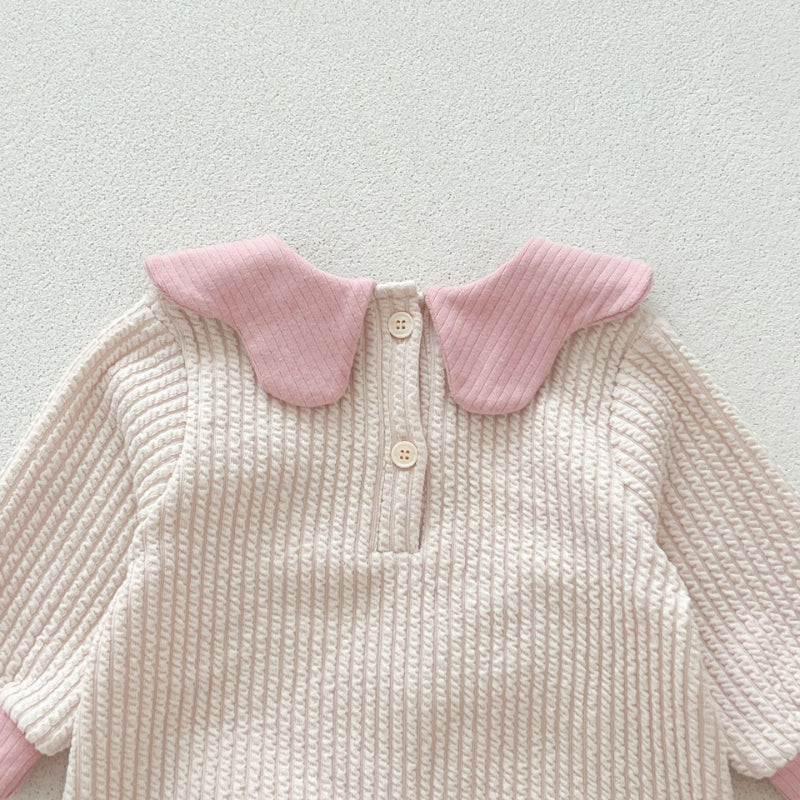 【BABY】花びら襟カバーオールSK100317