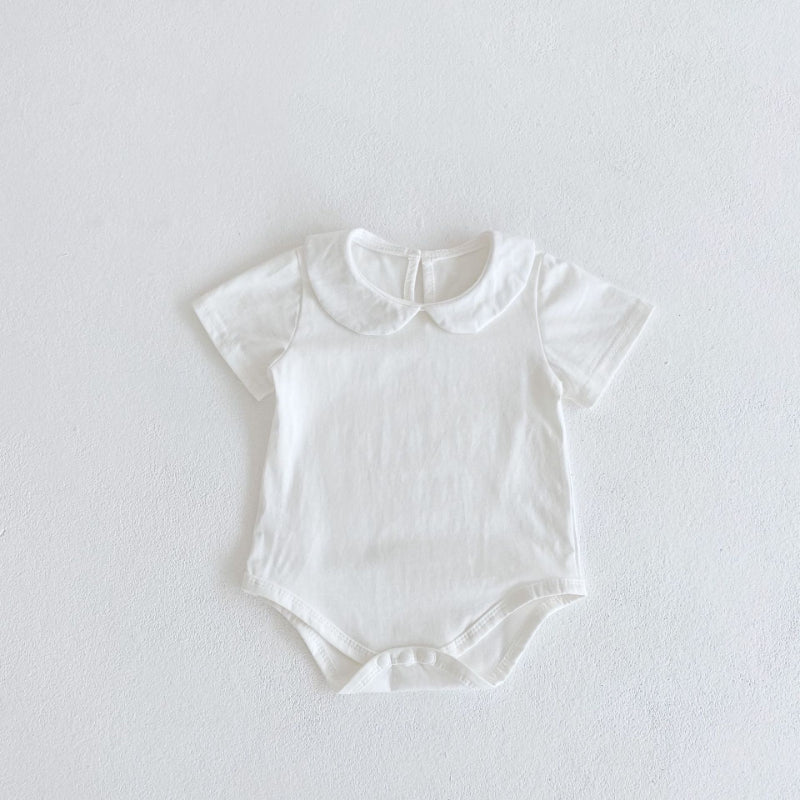 【BABY】夏新作 無地、ドットロンパースSK090311
