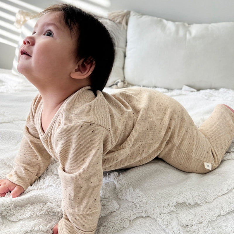 【BABY】無地ロンパース、カバーオール、帽子SK101327
