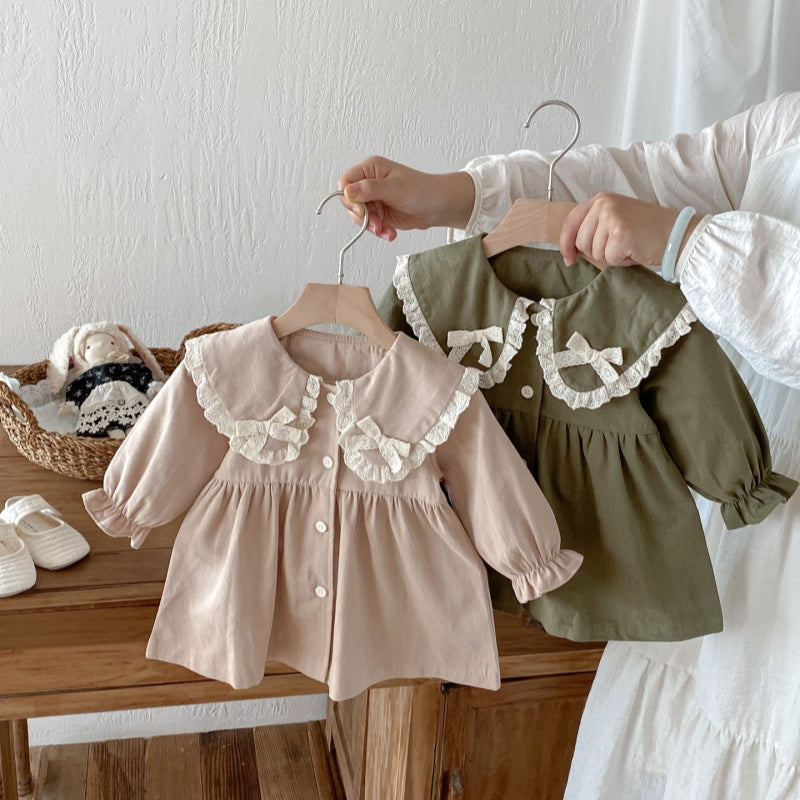 【BABY&KID】レトロドールカラー ワンピースSK092718