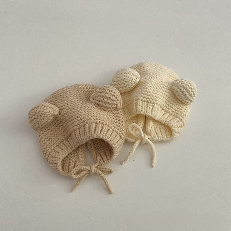 【HAT】ぷっくり耳ニット帽子SK101613