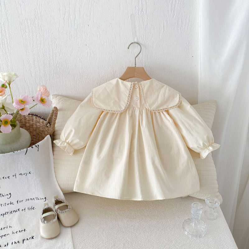 【BABY&KID】カートンうさぎ刺繍ワンピースSK011022