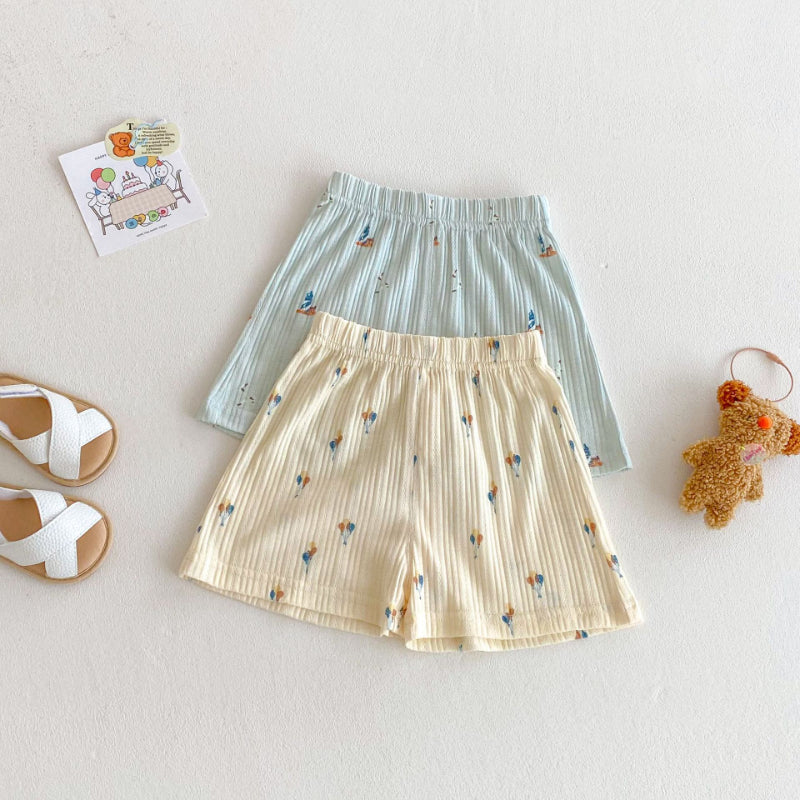 【BABY&KID】夏新作 風船柄半袖セットアップSK070208