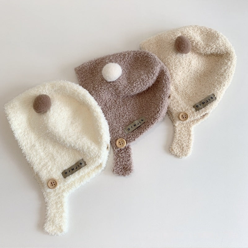 【HAT】ダブルポンポンニット帽子SK101623