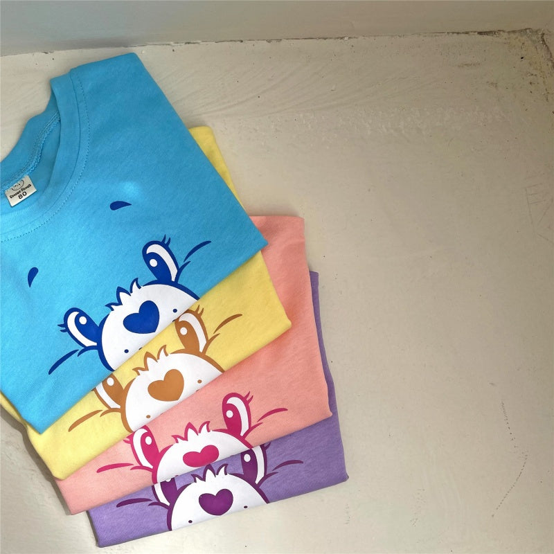 【BABY&KID】夏新作 キャラクター半袖セットアップSK080221