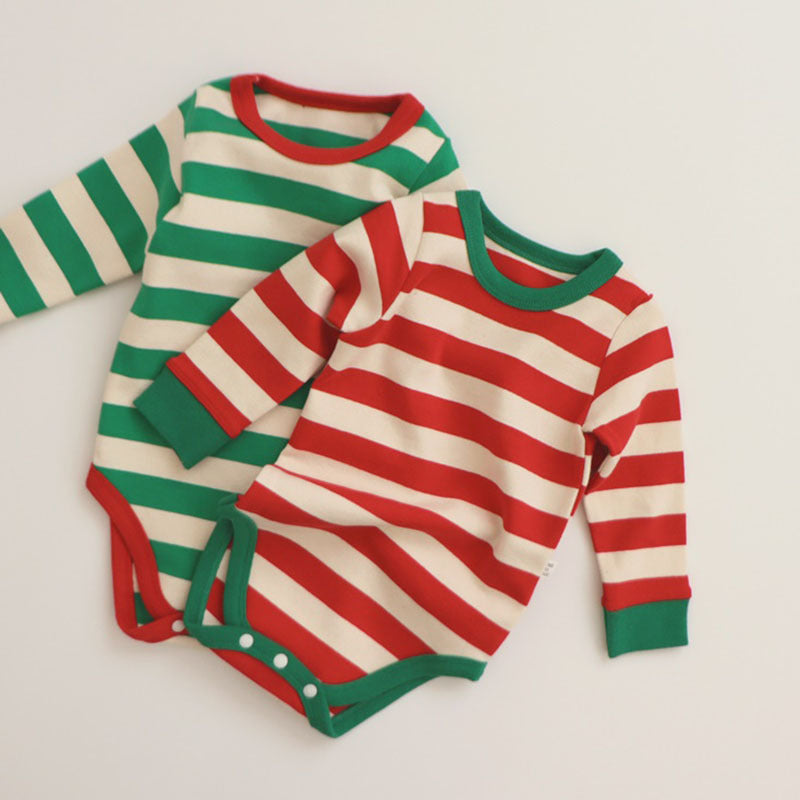 【BABY】ボーダーロンパースorTシャツ&レギンスSK101542