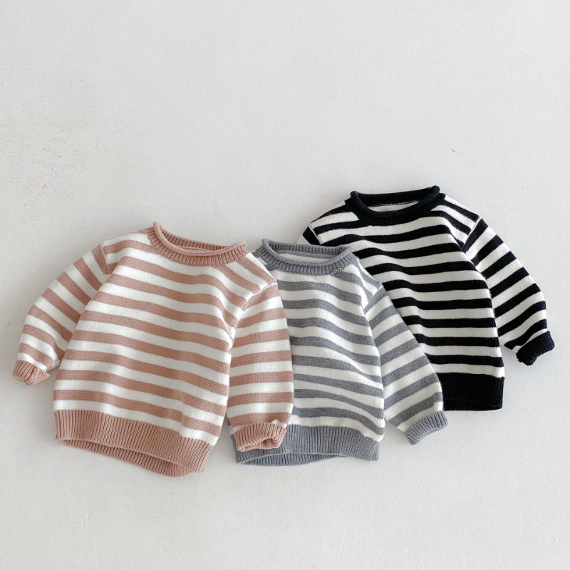 【BABY&KID】ボーダークルーネックセーターSK092930
