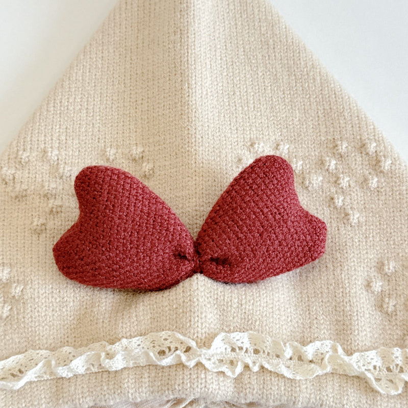 【HAT】蝶結びニット帽子SK101616
