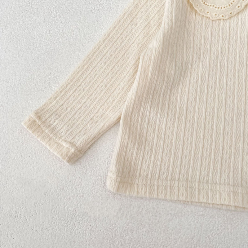 【BABY&KID】レース襟TシャツSK100624