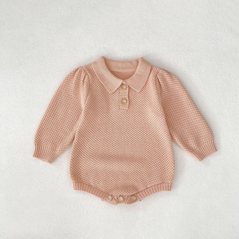 【BABY】ニット長袖ロンパースSK093022