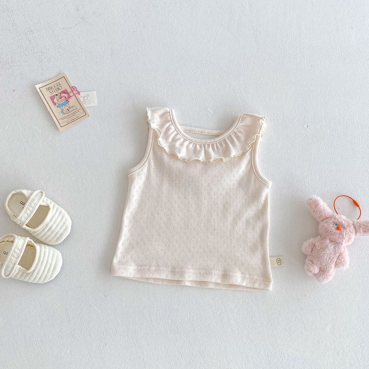 【BABY&KID】夏新作 丸襟Tシャツ、花柄オーバーオールSKO71212