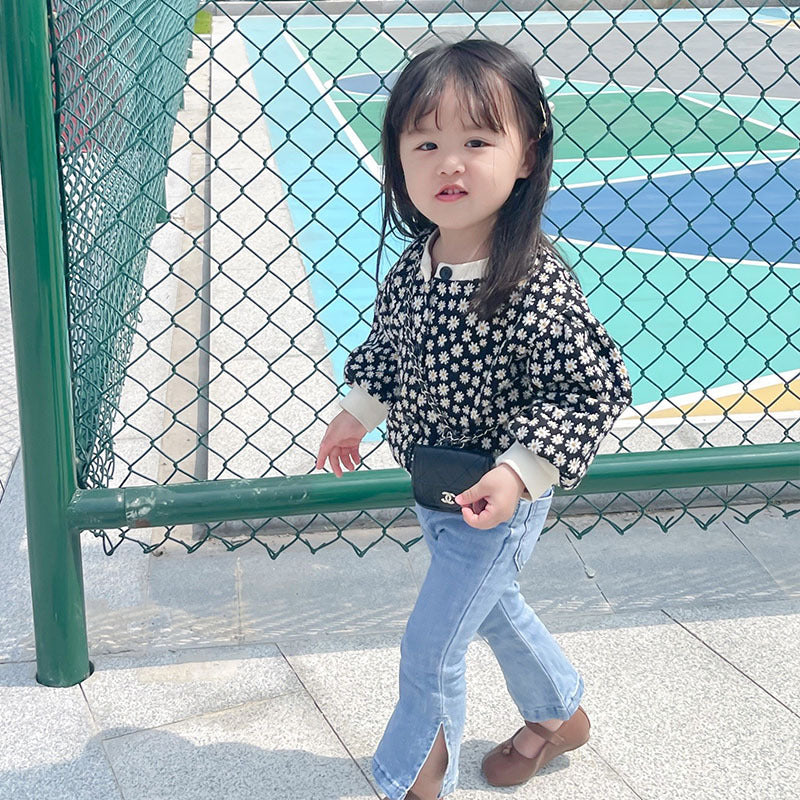 【BABY&KID】デイジーニットカーディガンSK101545