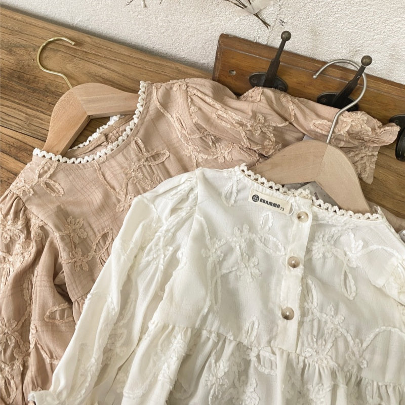 【BABY】レースフラワーロンパース、ワンピースSK102213