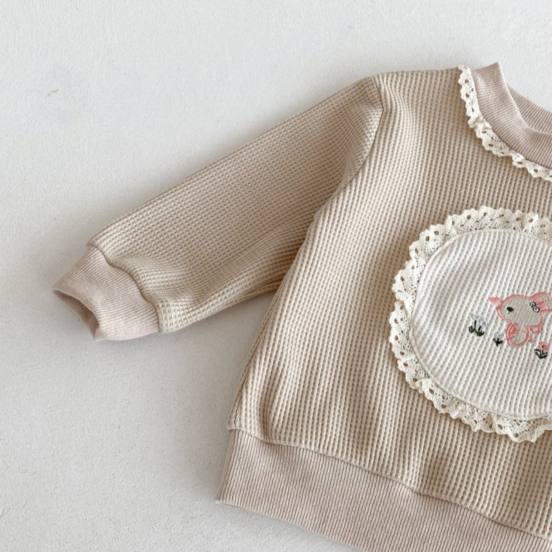 【BABY&KID】クルーネックうさぎセットアップSK092710