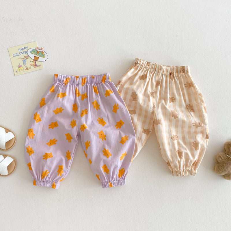 【BABY&KID】夏新作 Helloベア可愛いセットアップSK072009
