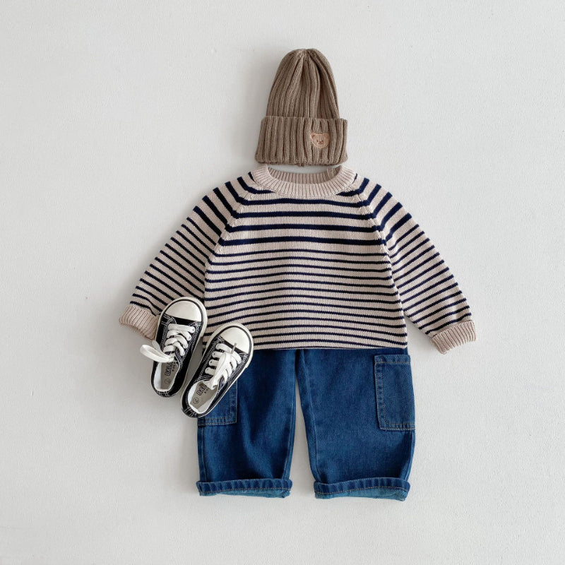 【BABY&KID】ボーダーニットセーターSK092914
