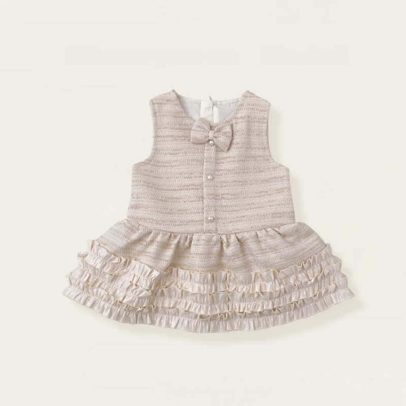 【BABY&KID】冬新作 小香風ジャンパースカート&ニットセーターSK102427